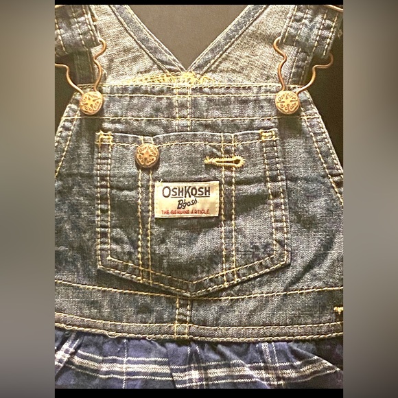 Oshkosh Overall Dress size 24mths NWT - Picture 3 of 11